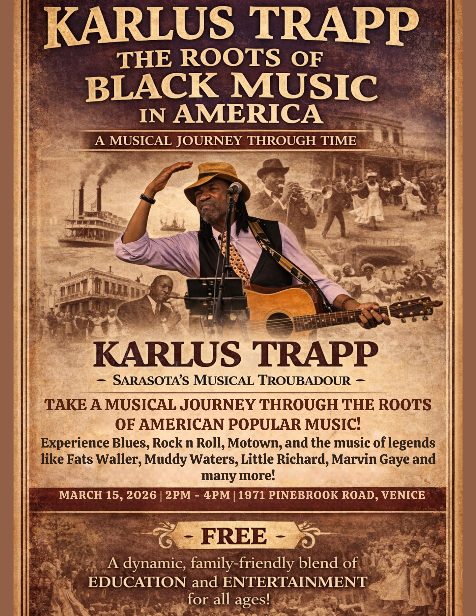 Karlus Trapp: The Roots of Black Music in America
