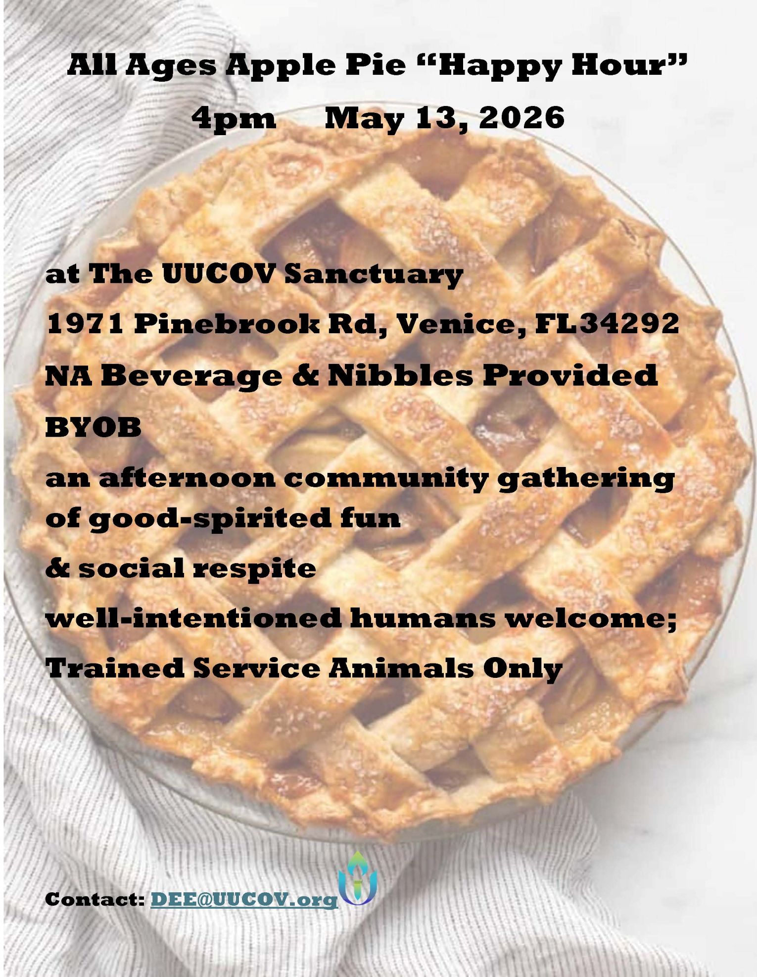 All Ages Apple Pie "Happy Hour"