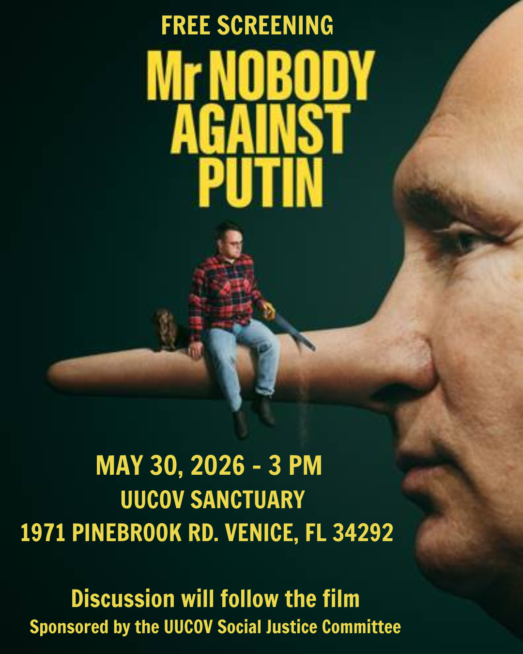 Free Screening: Mr. Nobody Against Putin
