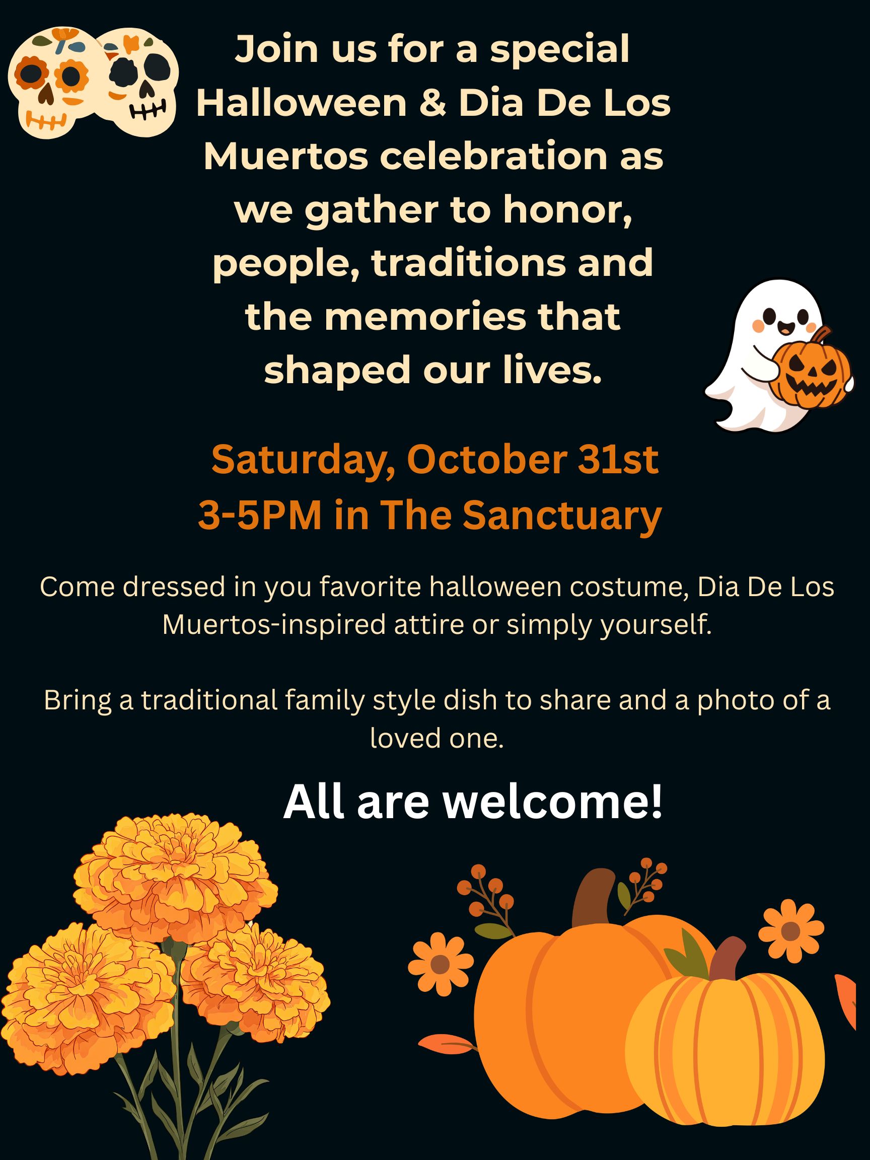 Halloween and Dia de los Muertos Celebration